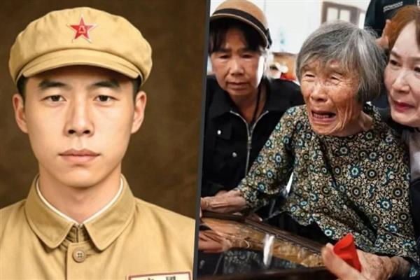 لحظة مؤثرة بعد 70 عامًا ..  مسنّة صينية ترى صورة زوجها الراحل لأول مرة