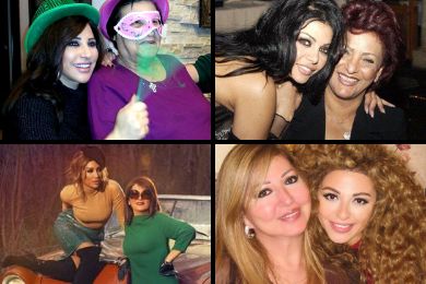 بالصور…من هي النجمة الأقرب شبها لأمها؟!! شاركونا تعليقاتكم