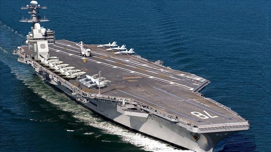 حاملة الطائرات الفرنسية "شارل ديغول" تدخل البحر المتوسط #سرايا 