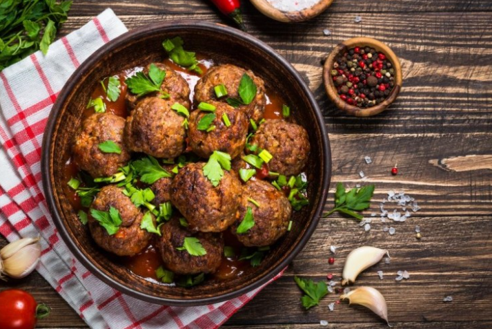 طريقة تحضير كرات لحم مفروم للرجيم