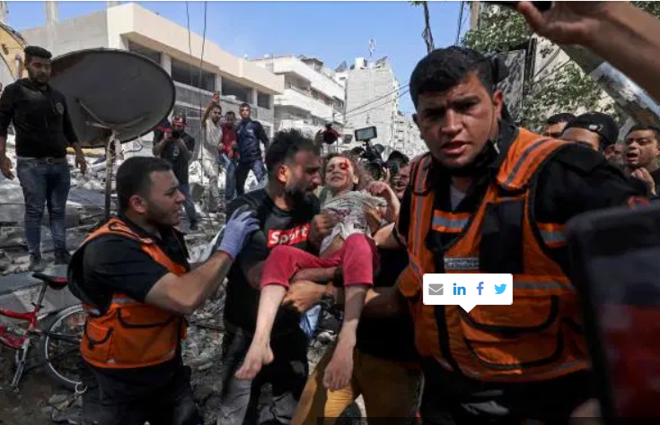 غزة: ارتفاع حصيلة العدوان الإسرائيلي إلى 253 شهيدا بينهم 66 طفلا
