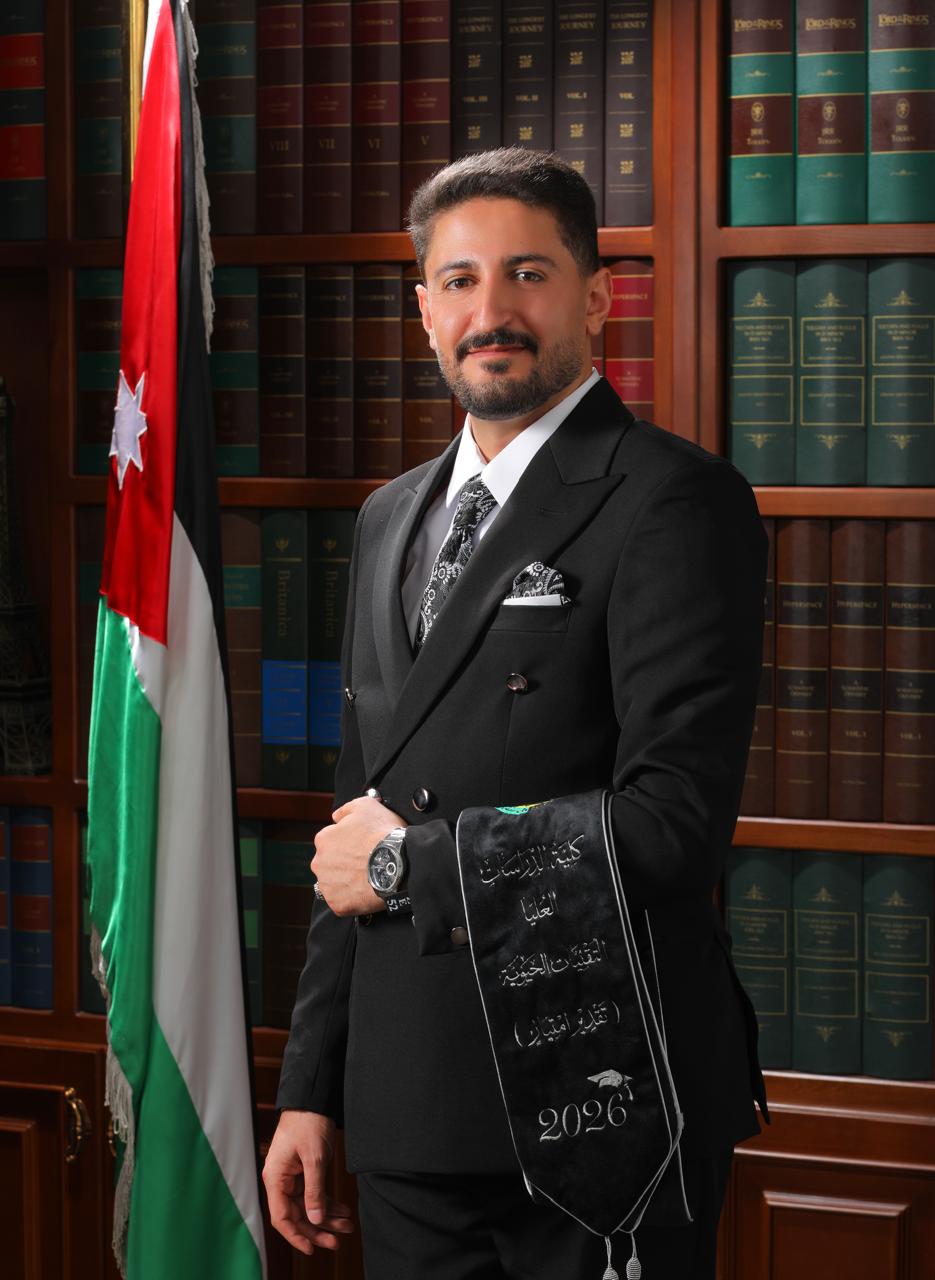 (المهندس عصام ناصر القطيشات) ..  مبارك الماجستير 