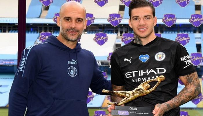 إيدرسون يشدد قبضته على القفاز الذهبي للدوري الإنجليزي