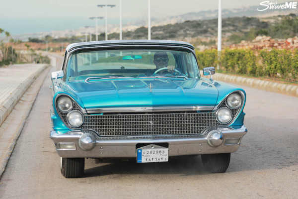 من البيت الأبيض إلى لبنان ..  رحلة سيارة لينكون كونتيننتال 1960 الكلاسيكية 
