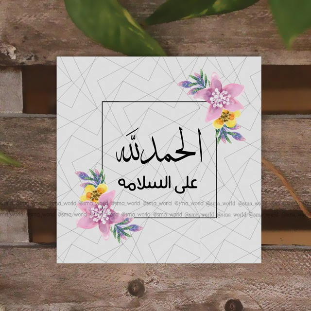 الحمدلله على السلامه للحاجة ام خلدون عبيدات