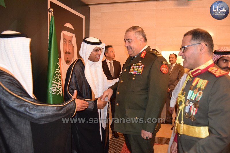 بالصور ..  السفارة السعودية في الاردن تحتفل بمناسبة اليوم الوطني الثامن والثمانون