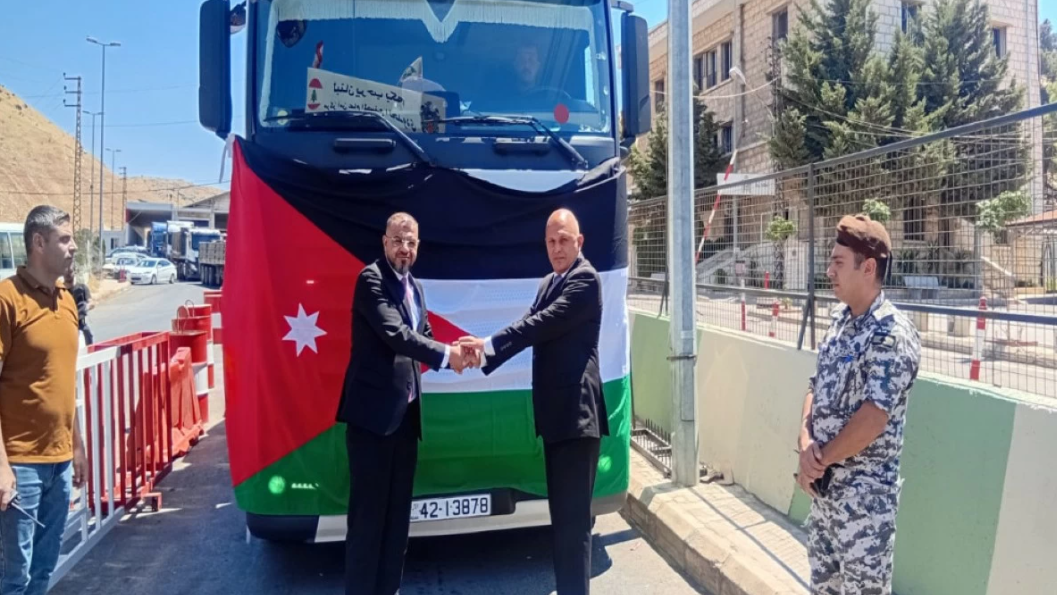 لبنان يشكر الأردن على مبادرته الإنسانية وإرسال قافلة إغاثية جديدة
