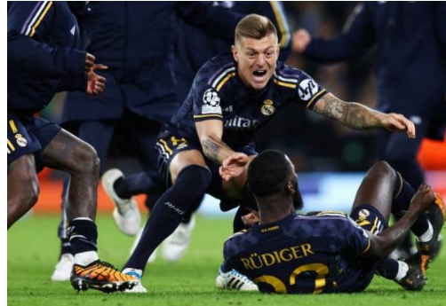 ركلات الترجيح تأخذ ريال مدريد لنصف نهائي الأبطال على حساب مانشستر سيتي