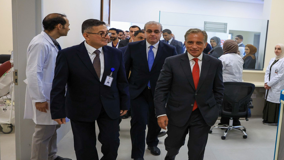حسّان يفتتح مشروع التوسعة الجديد لمستشفى معان الحكومي