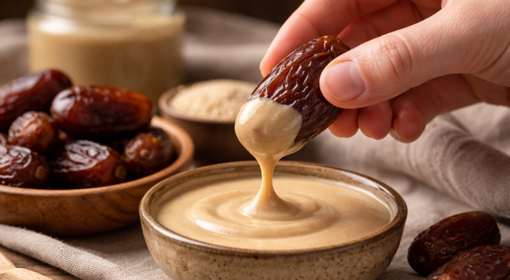 للصحة البدنية والخصوبة ..  ما فائدة تناول التمر والطحينة للرجال؟