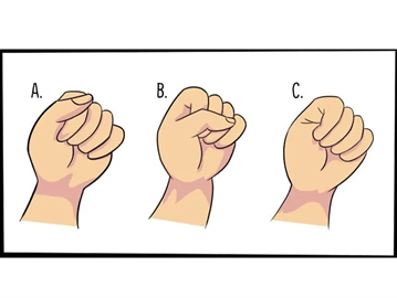 ماذا تقول قبضة يدك عن شخصيتك