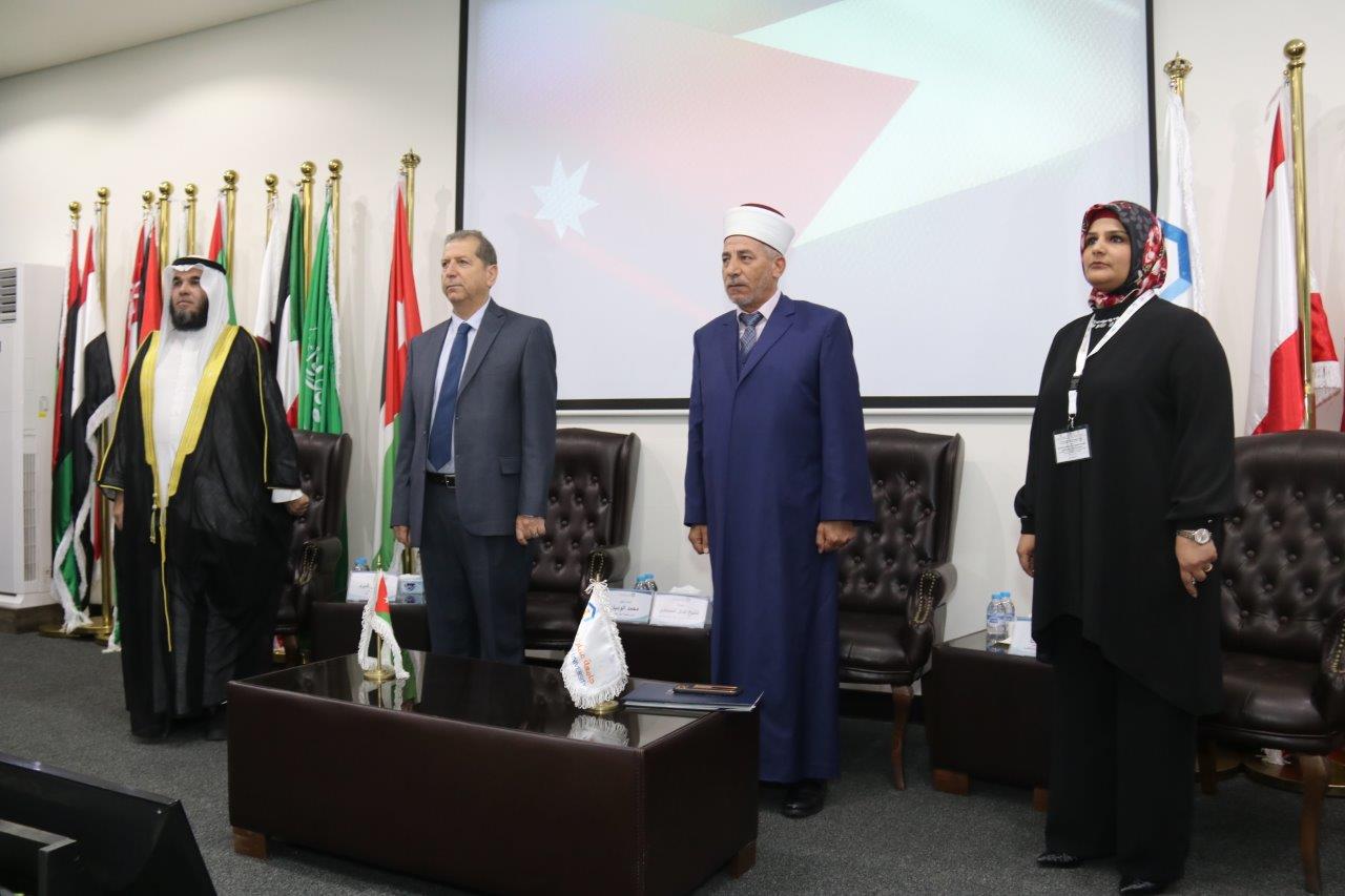 إفتتاح فعاليات المؤتمر العلمي الدولي المحكم لكليتي الشريعة والعلوم التربوية والنفسية في جامعة عمان العربية 
