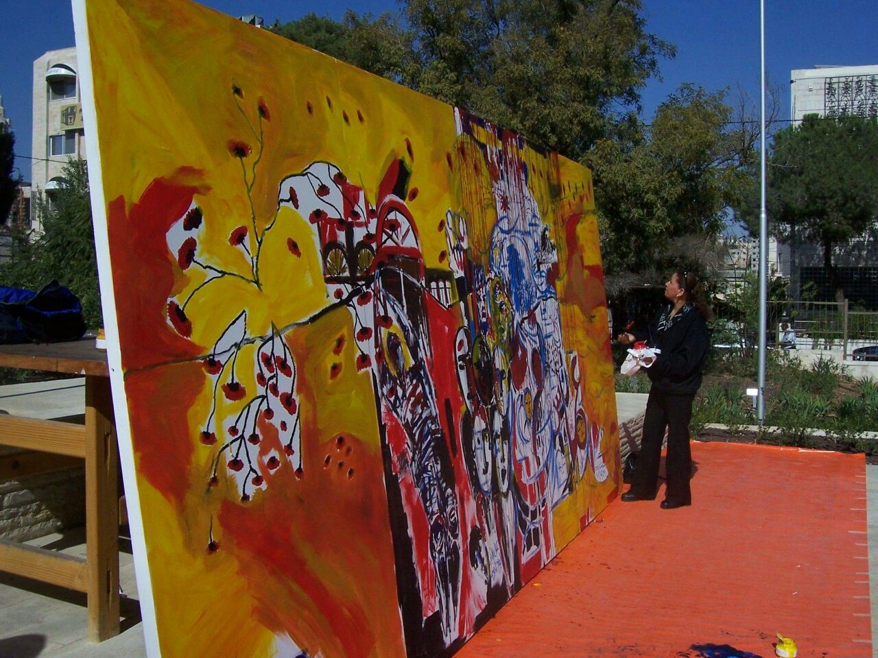 لقتل الإبداع  ..  أمانة عمان تتجاهل طلب فنانين تشكيليين لرسم و تجميل أسوار عمان  "مجاناً " ..  صور