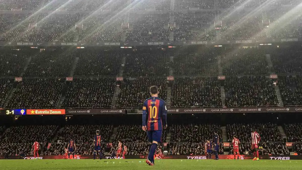 برشلونة يخطط لافتتاح "كامب نو" بحضور وتكريم ميسي 