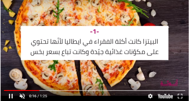 بالفيديو  .. حقائق لم تعرفها عن البيتزا  ..  "تفاصيل"