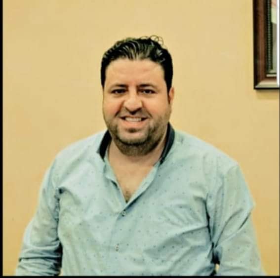 الزميل حيدر الاغبر ميلاد سعيد 