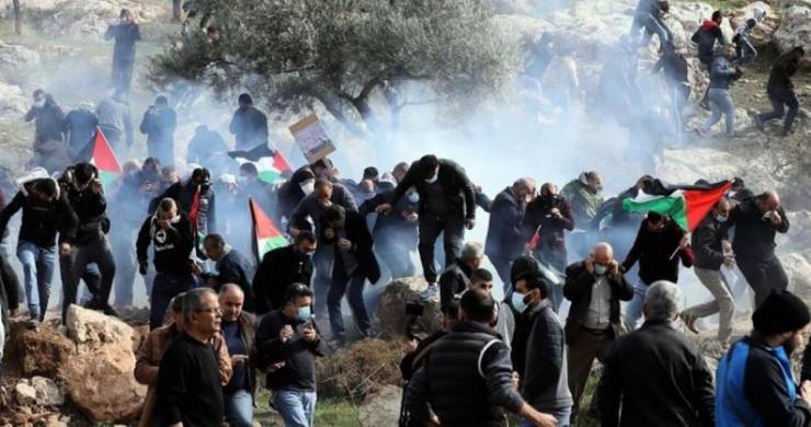 إصابات بالرصاص خلال قمع الاحتلال للمسيرات الأسبوعية المناهضة للاستيطان