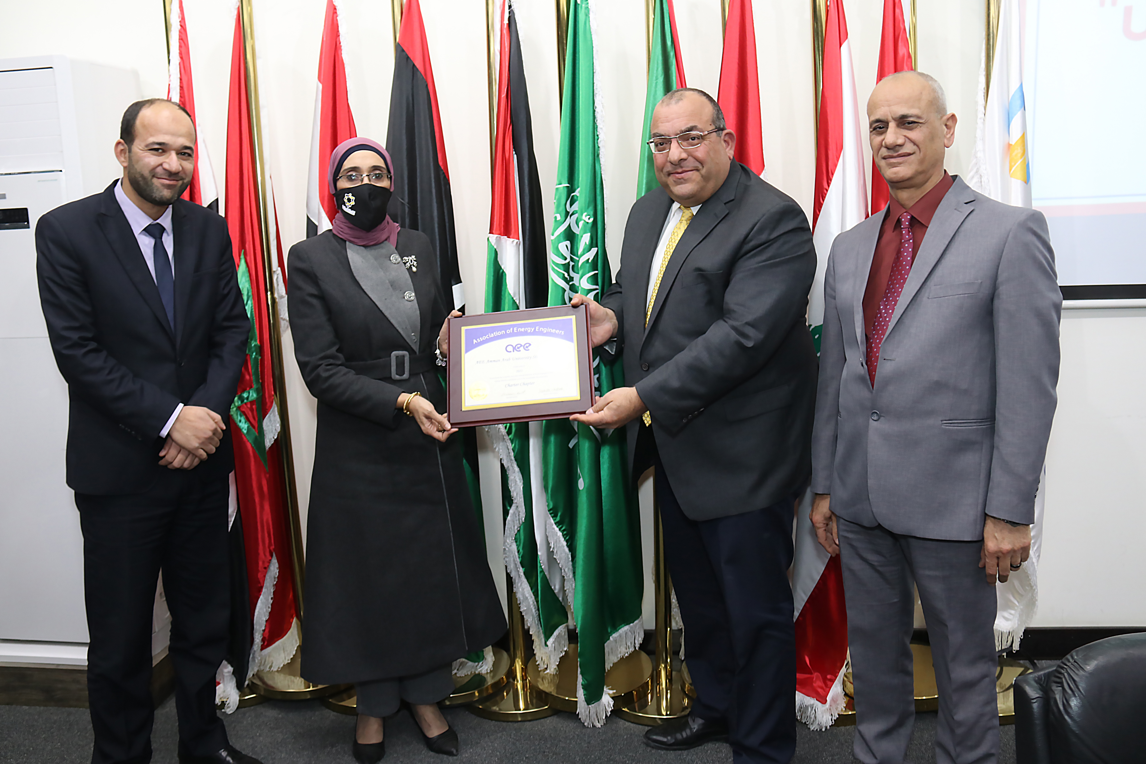 قسم هندسة الطاقة المتجددة في " عمان العربية " عضواً في جمعية مهندسي الطاقة الامريكية