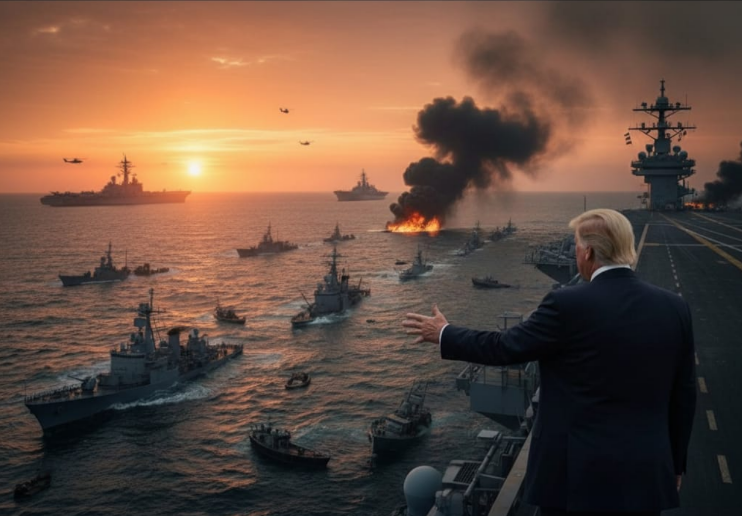 ترامب: قضينا على البحرية الإيرانية وأغرقنا كثيرا من سفنها
