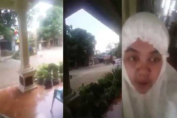 بالفيديو ..  خادمة تصور منزلها الذي بنته من رواتبها وترسل المقطع لكفيلها