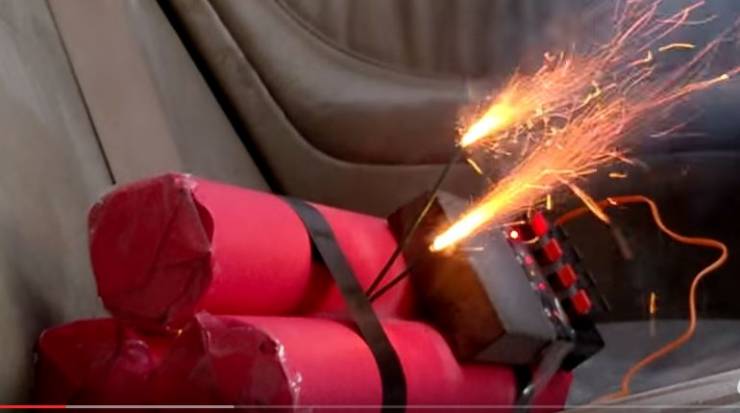 بالفيديو ..  مقلب السيارة المفخخة يشعل مواقع التواصل