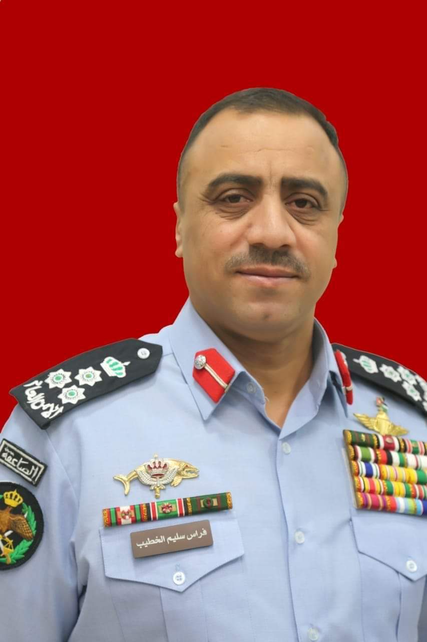 مدير إدارة البحث الجنائي فراس الخطيب .. مبارك الترفيع