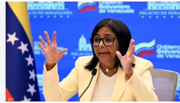  نائبة الرئيس الفنزويلي: مادورو الرئيس الشرعي الوحيد للبلاد وعلى واشنطن إطلاق سراحه فورا