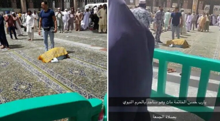 حقيقة وفاة أحد المصلين ساجداً في المسجد النبوي