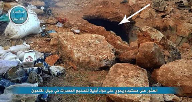 صور: جبهة النصرة تتهم حزب الله بتهريب المخدرات إلى دول الخليج