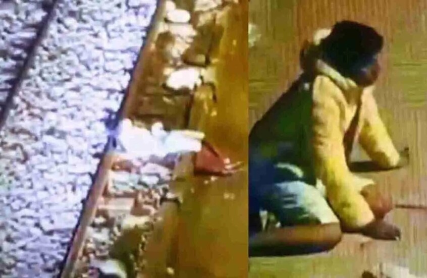 بالفيديو ..  رجل مخمور في البيرو ينجو بأعجوبة من موت محقق بمشهد يحبس الأنفاس 