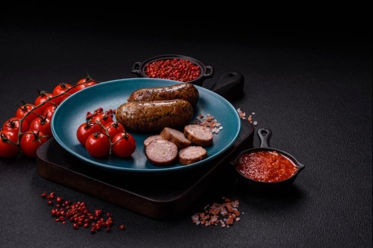 النقانق اللبنانية بدبس الرمان