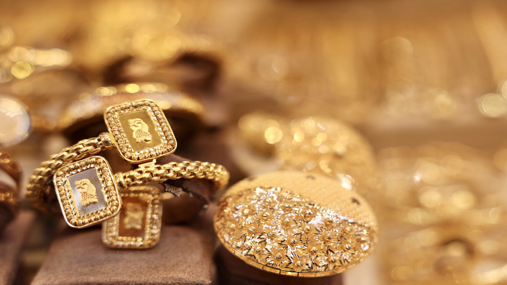 الذهب يشتعل مجددًا في الأردن ..  عيار 21 يحلّق عند 112.80 دينار وارتفاع بنحو 5 دنانير على كل غرام 