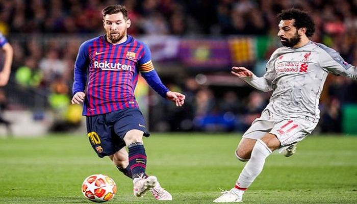 مفاجأة ..  ميسي يحدد مصير محمد صلاح مع ليفربول