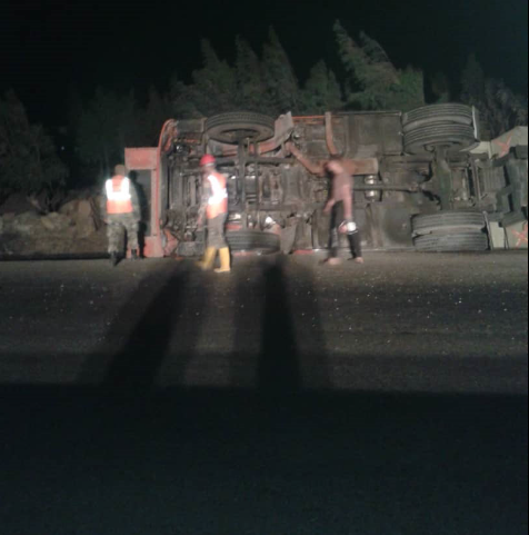 "الأشغال"تغلق الطريق الملوكي في البترا بسبب تدهور صهريج محروقات