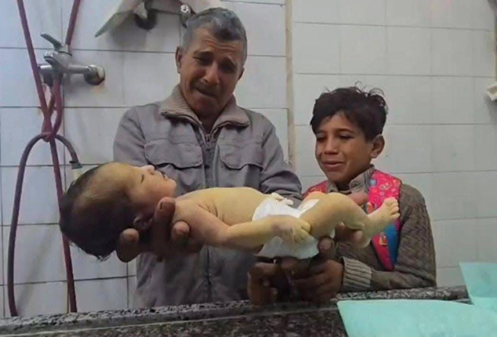 وفاة رضيع بردًا وسط قطاع غزة