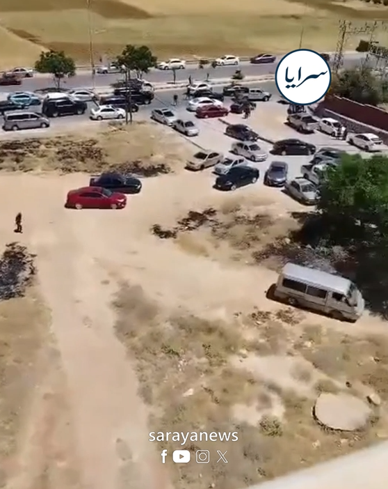 بالفيديو ..  انتشار أمني واسع بمكان وقوع جريمة حسبان