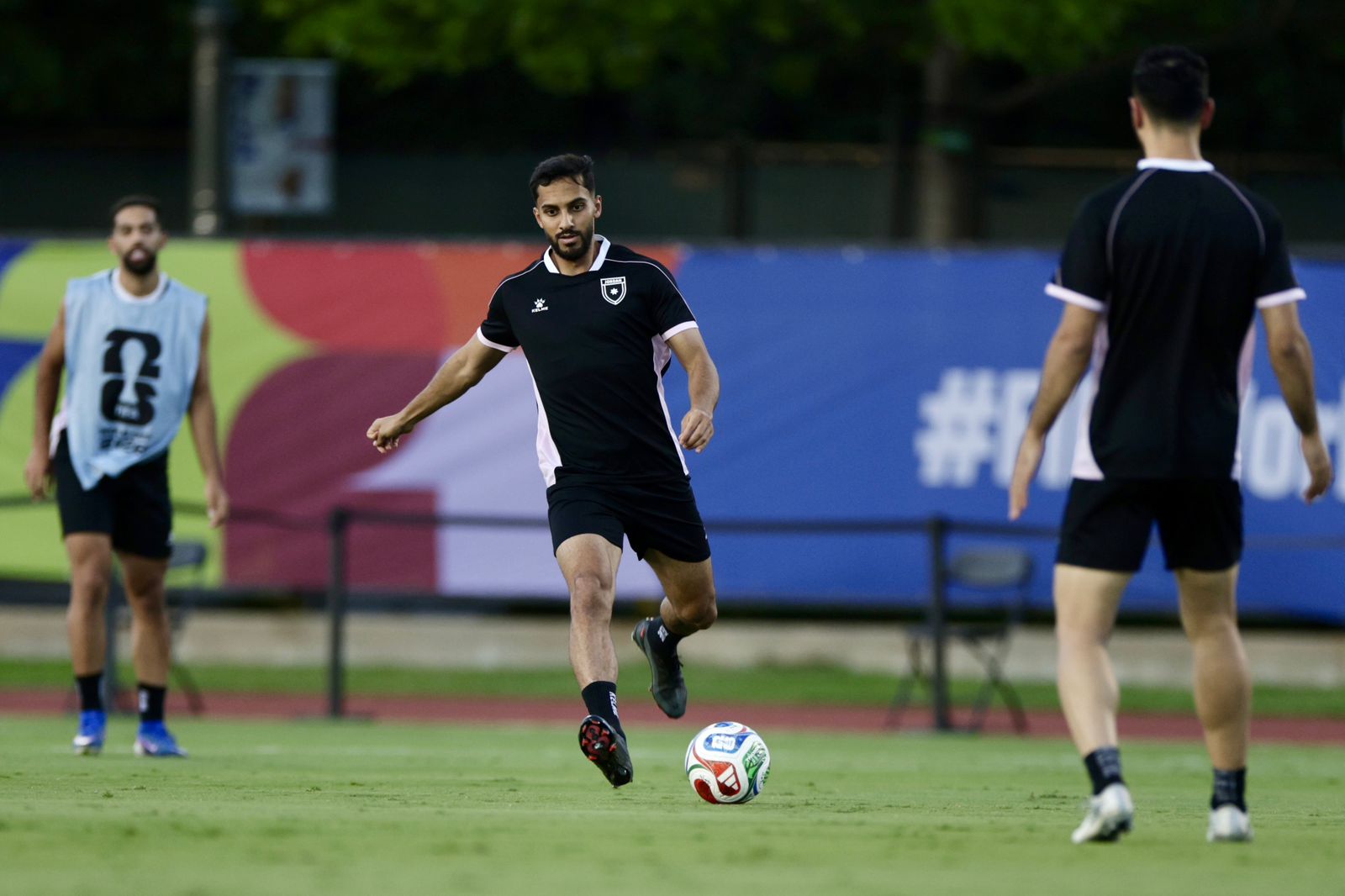منتخب النشامى ينهي تحضيراته لمواجهة الأرجنتين في كأس العالم