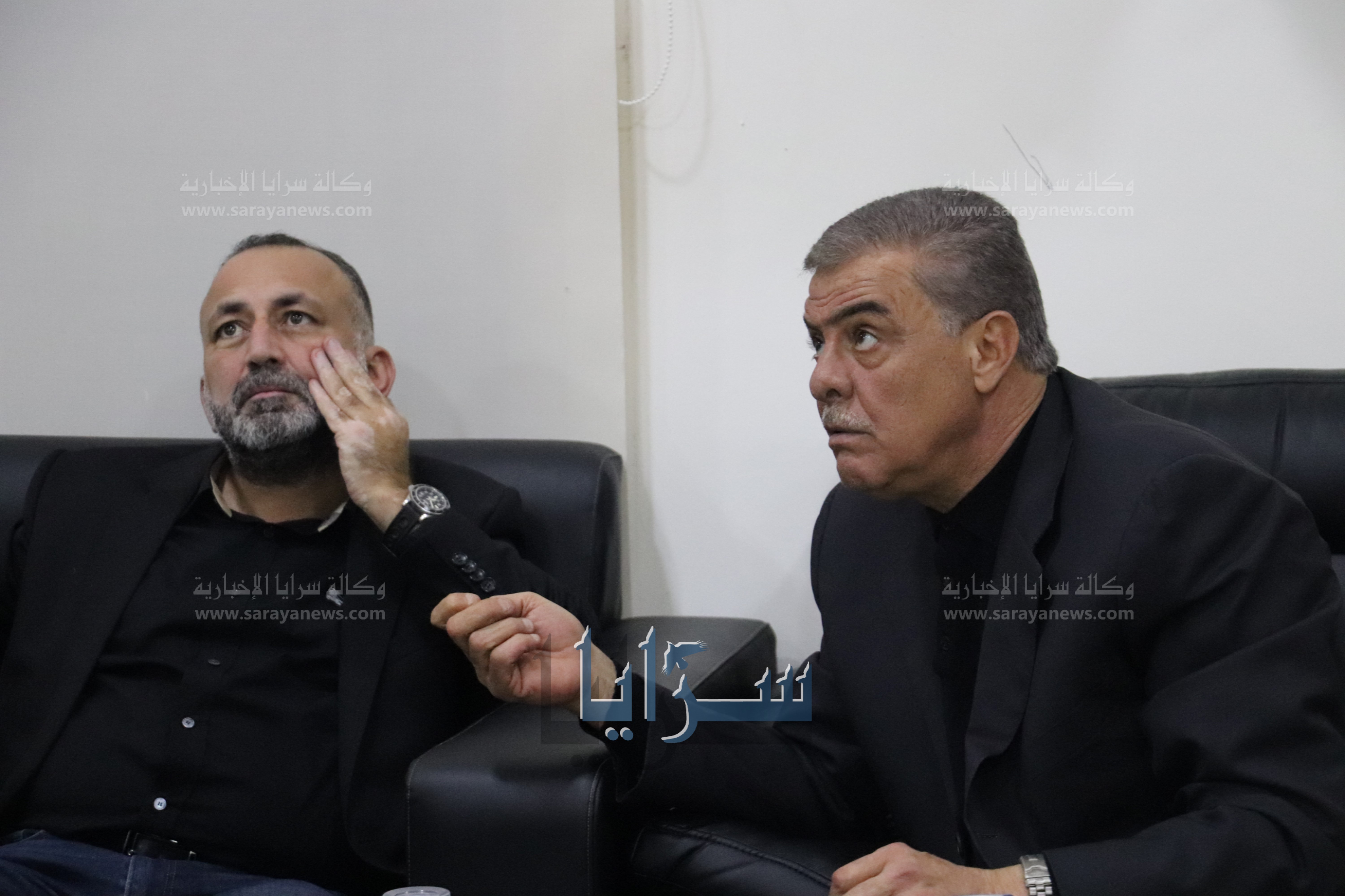 بالصور  ..  وفد من نادي الوحدات يزور النادي الفيصلي للتهنئة بانتخاب الحديد واعضاء النادي