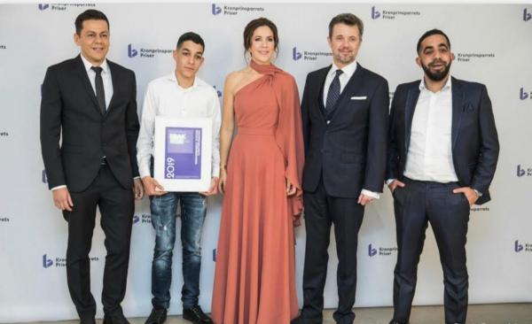 أردني يحصد شخصية العام المؤثرة في التواصل الاجتماعي في الدنمارك ..  صورة 
