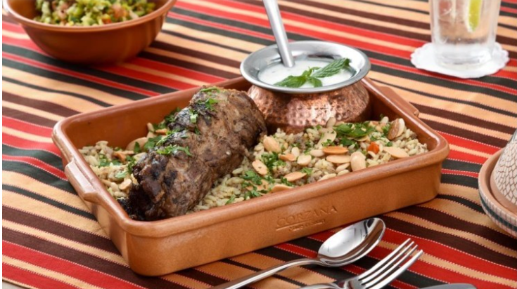 طريقة عمل أوزي الأرز واللحم على الطريقة الشرقية