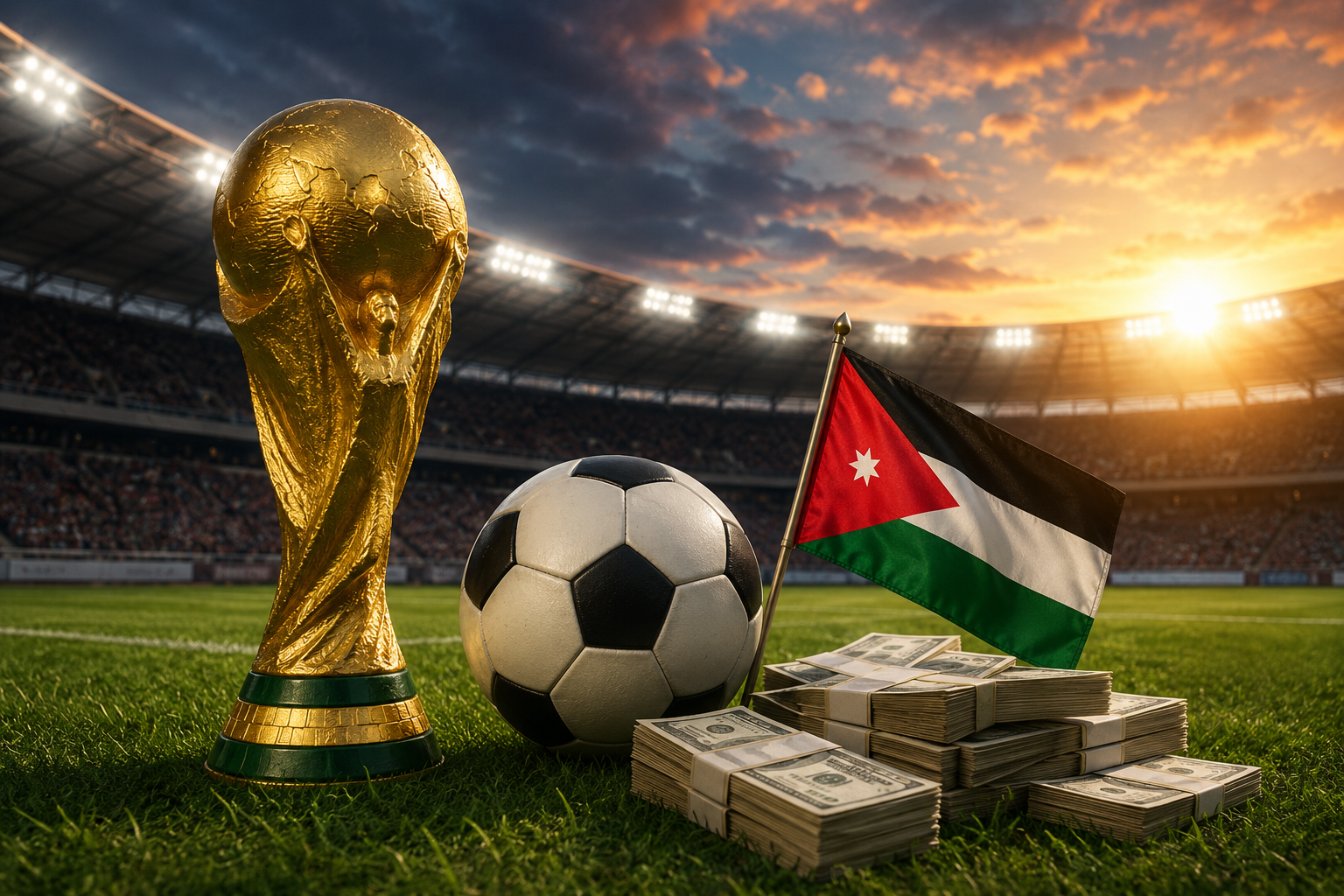 مونديال 2026 سينعش خزائن أندية الكرة الأردنية بمبالغ ضخمة  ..  تفاصيل 