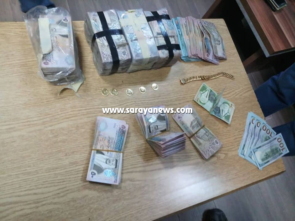 عمان : القبض على شخص سرق (350) الف دينار من احد المنازل  ..  صورة