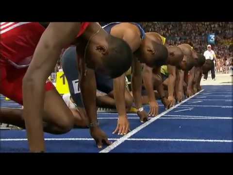 اسرع رجل في العالم في سباق 100