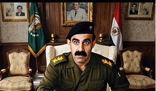 بالفيديو ..  شاهد ما حدث عندما حذر عبد حمود صدام حسين من خريطة عسكرية مزوّرة 