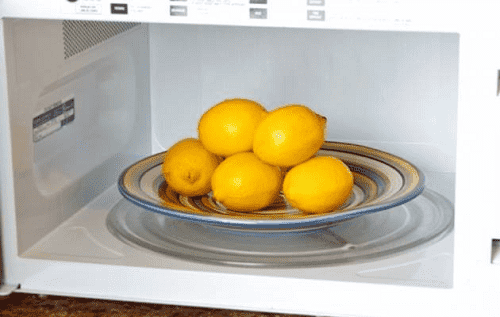 ماذا يحدث عند وضع الليمون في الميكرويف؟