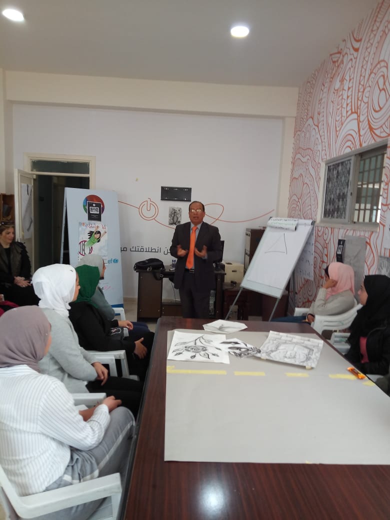 كلية الاعمال في جامعة فيلادلفيا تساهم في برنامج ( أنا أشارك) 