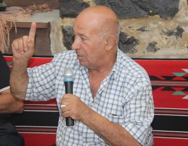 مختار ال التل في مدينة اربد يوجه شكره لدولة الرئيس 