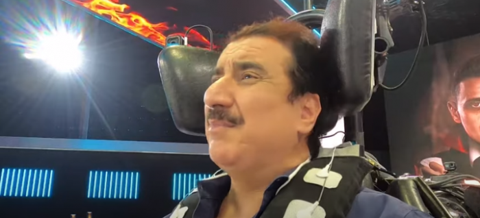 شاهد  ..  رد فعل كوميدي جدا من حسن عسيري في كل مقالب رامز جلال