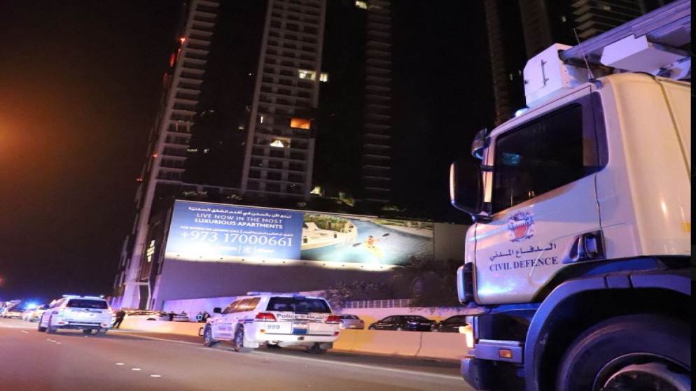 البحرين: مقتل شخص وإصابة آخرين في هجوم إيراني على مبنى سكني في المنامة