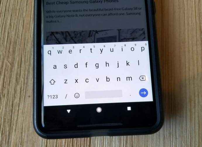 جوجل تعمل على إطلاق إصدار جديد من تطبيق لوحة المفاتيح Gboard